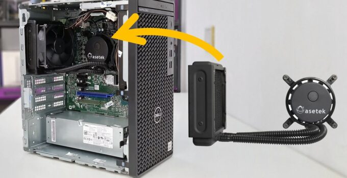 How to Install an AIO Liquid CPU Cooler on Dell OptiPlex 3080MT